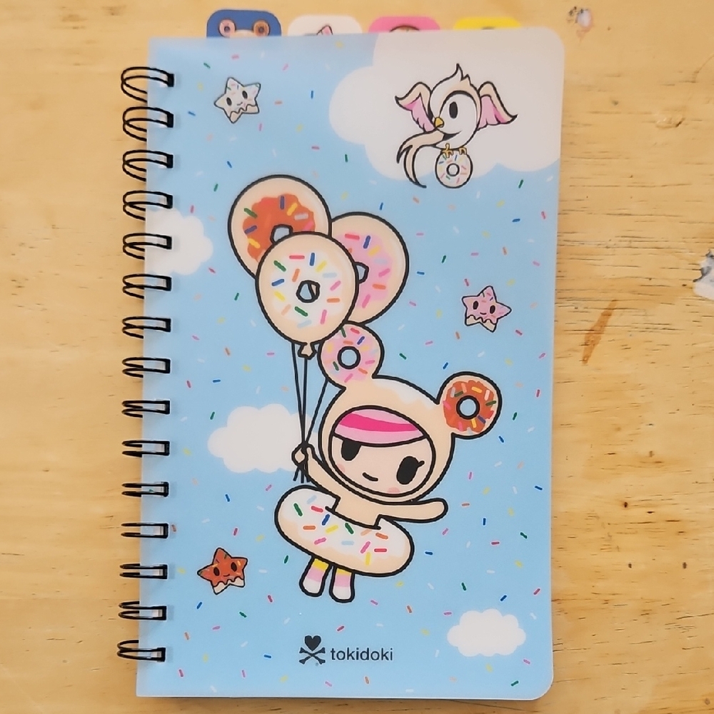 TOKIDOKI NOTEBOOK - DONUTELKA WITH BALLOONS
